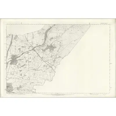 1889 Map of Lancashire XX, 1895 Print