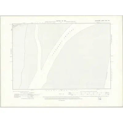 1910 Map of Lancashire XXII.SE, 1916 Print