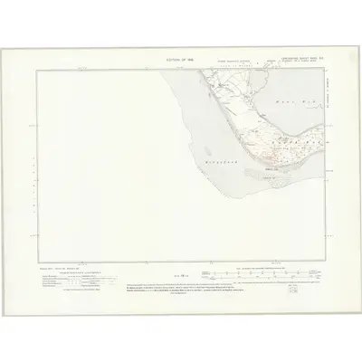 1910 Map of Lancashire XXVII.SE, 1919 Print