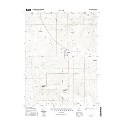2015 Map of Lancaster, 2015 Print