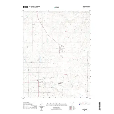 2018 Map of Lancaster, 2018 Print
