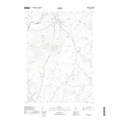 2018 Map of Lancaster, 2018 Print