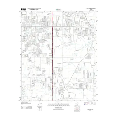 2012 Map of Lancaster, 2012 Print