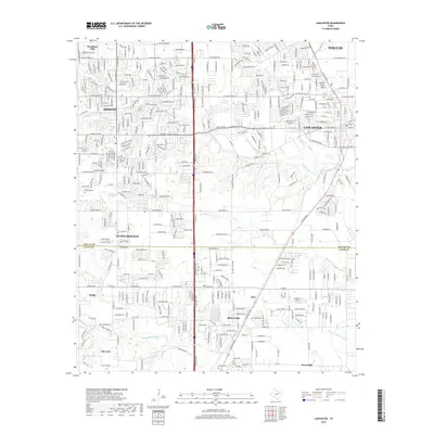 2019 Map of Lancaster, 2019 Print