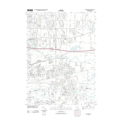 2013 Map of Lancaster, 2013 Print