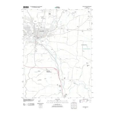 2010 Map of Lancaster, 2010 Print