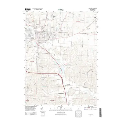 2013 Map of Lancaster, 2013 Print