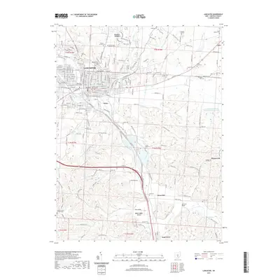 2019 Map of Lancaster, 2019 Print