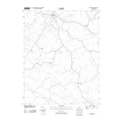 2010 Map of Lancaster, 2010 Print