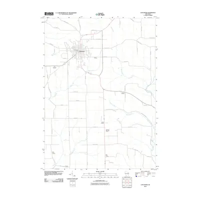 2010 Map of Lancaster, 2010 Print