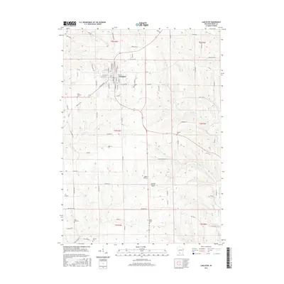 2016 Map of Lancaster, 2016 Print