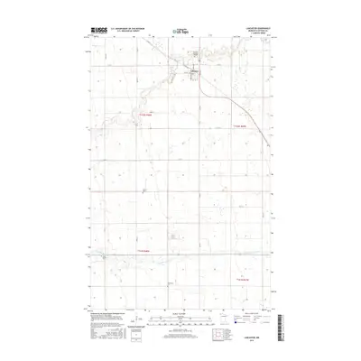 2016 Map of Lancaster, 2016 Print
