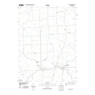 2010 Map of Lancaster, 2010 Print