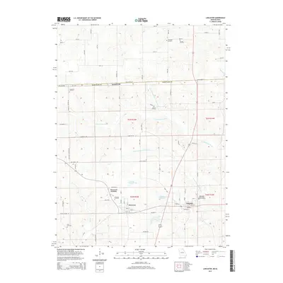 2015 Map of Lancaster, 2015 Print