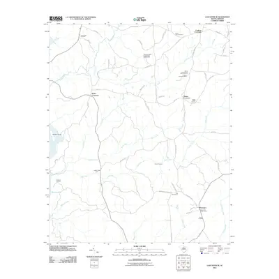 2011 Map of Lancaster SE, 2011 Print