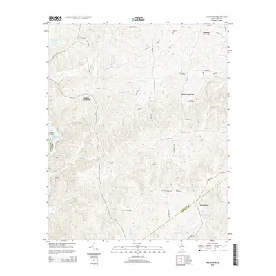 2014 Map of Lancaster SE, 2014 Print