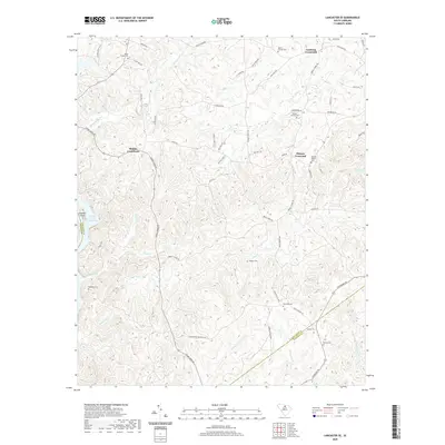 2020 Map of Lancaster SE, 2020 Print
