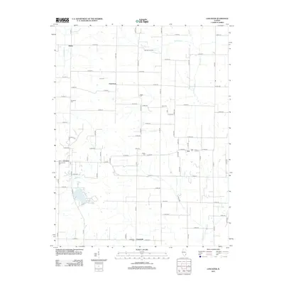 2012 Map of Lancaster, 2012 Print