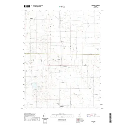 2021 Map of Lancaster, 2021 Print