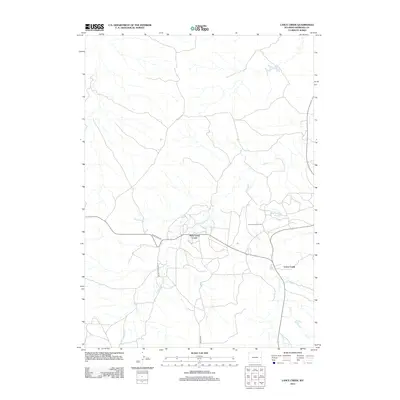 2012 Map of Lance Creek, 2012 Print