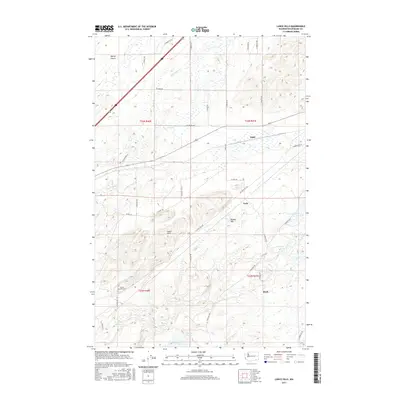 2017 Map of Lance Hills, 2017 Print