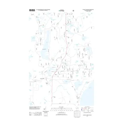 2013 Map of Land O' Lakes, 2013 Print