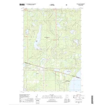 2018 Map of Land O' Lakes, 2018 Print