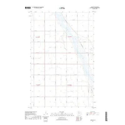 2017 Map of Landa SW, 2017 Print