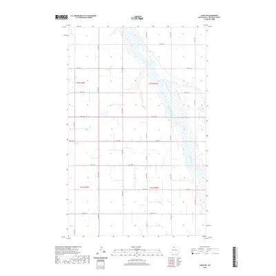 2020 Map of Landa SW, 2020 Print