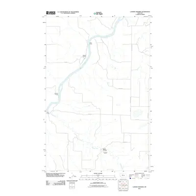 2011 Map of Lander Crossing, 2011 Print