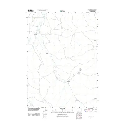 2012 Map of Lander SE, 2012 Print