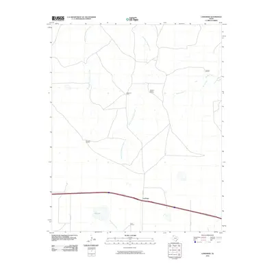 2010 Map of Landergin, 2010 Print