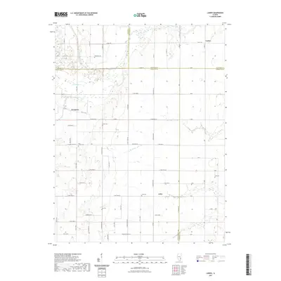 2021 Map of Landes, 2021 Print