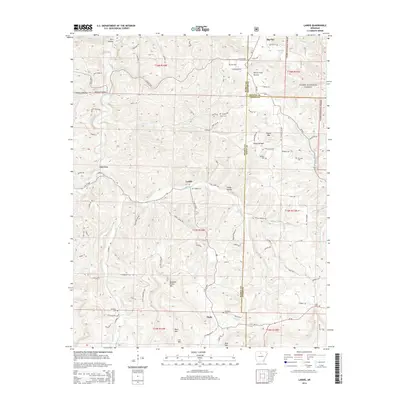 2014 Map of Landis, 2014 Print