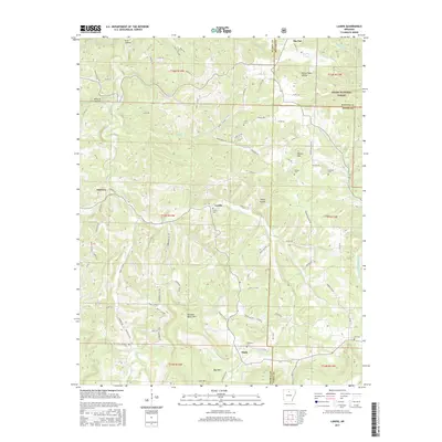 2017 Map of Landis, 2017 Print