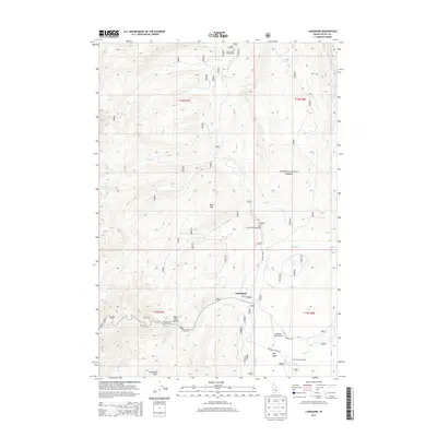 2013 Map of Landmark, 2013 Print