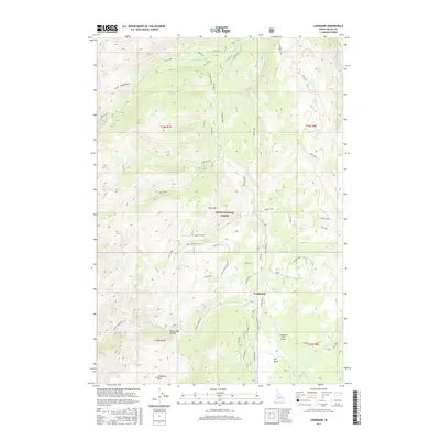 2017 Map of Landmark, 2017 Print