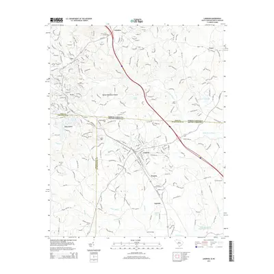 2014 Map of Landrum, 2014 Print