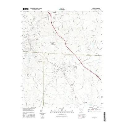 2017 Map of Landrum, 2017 Print