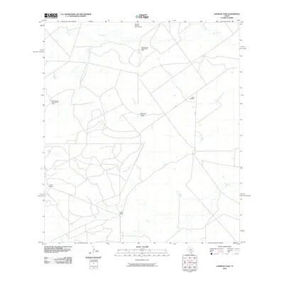 2010 Map of Landrum Tank, 2010 Print