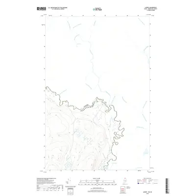 2018 Map of Landry, 2018 Print