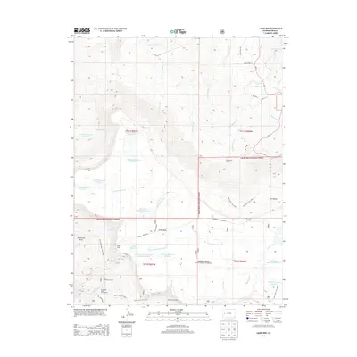 2013 Map of Lands End, 2013 Print