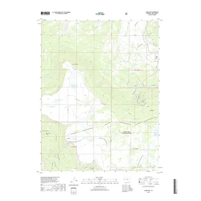 2019 Map of Lands End, 2019 Print