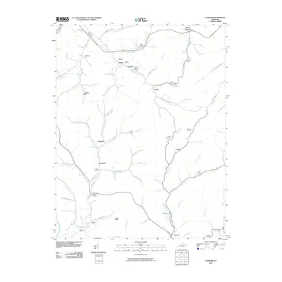 2010 Map of Landsaw, 2010 Print