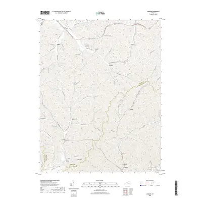 2019 Map of Landsaw, 2019 Print