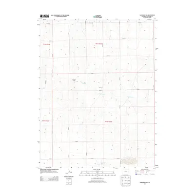 2013 Map of Landsman Hill, 2013 Print