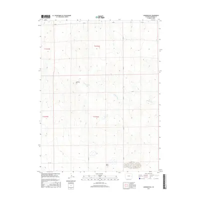 2016 Map of Landsman Hill, 2016 Print