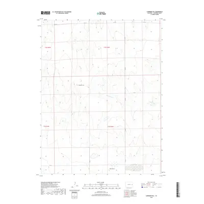 2019 Map of Landsman Hill, 2019 Print