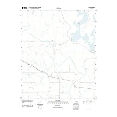 2010 Map of Lane, 2010 Print