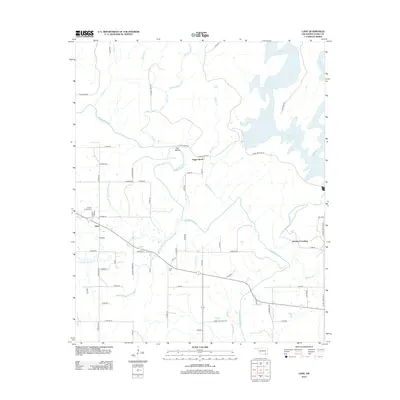 2013 Map of Lane, 2013 Print